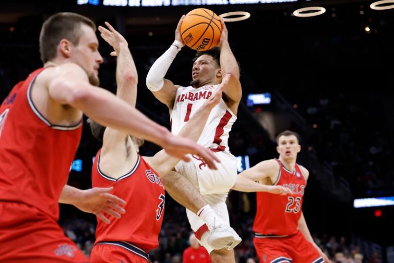Alabama, BYU ready for shootout in NCAA men’s tournament Sweet 16