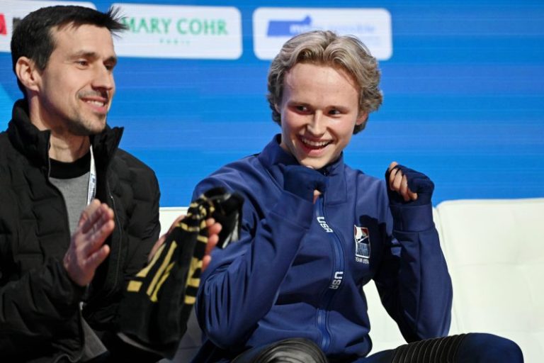 Figure skating recap: Malinin near flawless in short program