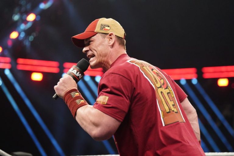 When is John Cena’s next match during his farewell tour?
