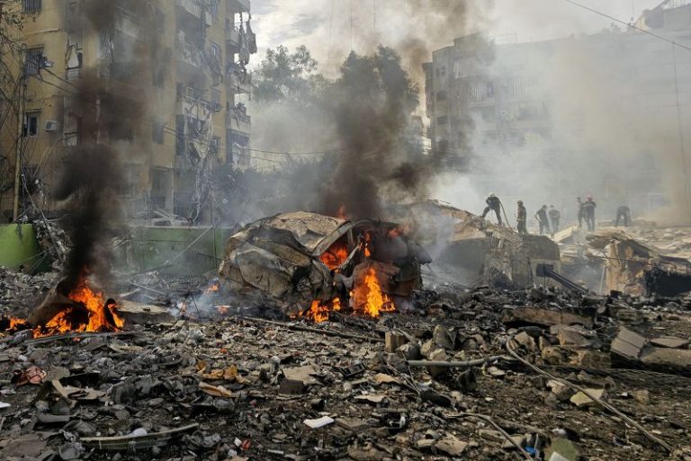 Israel strikes southern Beirut for the first time since November ceasefire