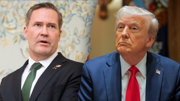 Trump says he ‘always thought’ Waltz was responsible for Signal chat scandal