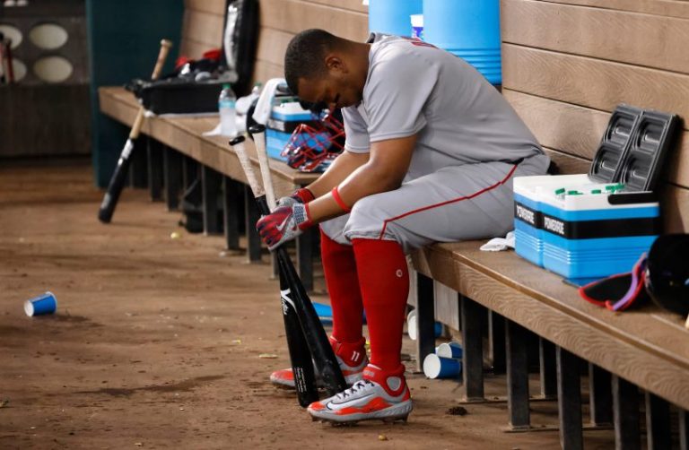 MLB star makes wrong kind of history with 0-for-19, 15-strikeout start