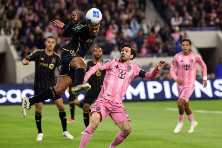Messi, Inter Miami suffer first loss to LAFC in Concacaf Champions Cup