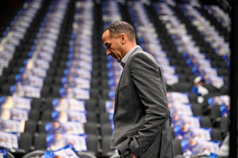 Is Mavericks GM Nico Harrison at Luka Doncic’s return to Dallas?