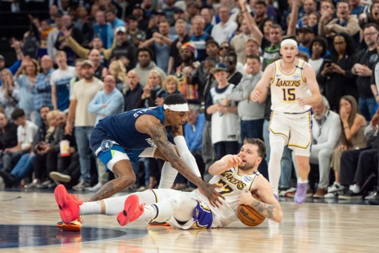 NBA says Doncic was fouled late in Lakers’ Game 4 loss