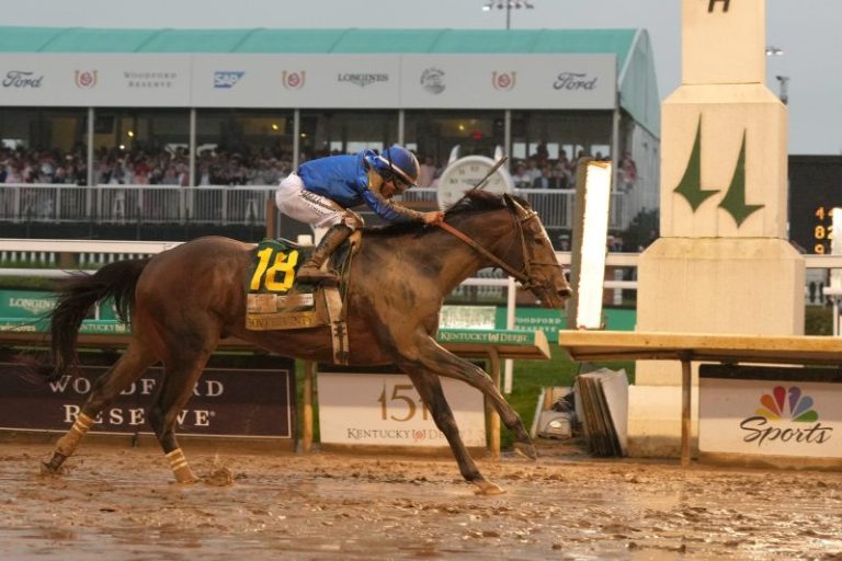Kentucky Derby highlights: Sovereignty wins first leg of Triple Crown