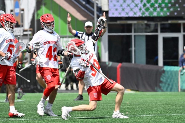 Cornell wins first men’s lacrosse title since 1977 with defeat of Maryland