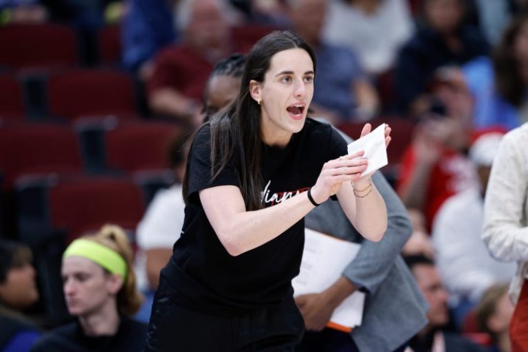 How much are WNBA TV ratings down since Caitlin Clark injury?