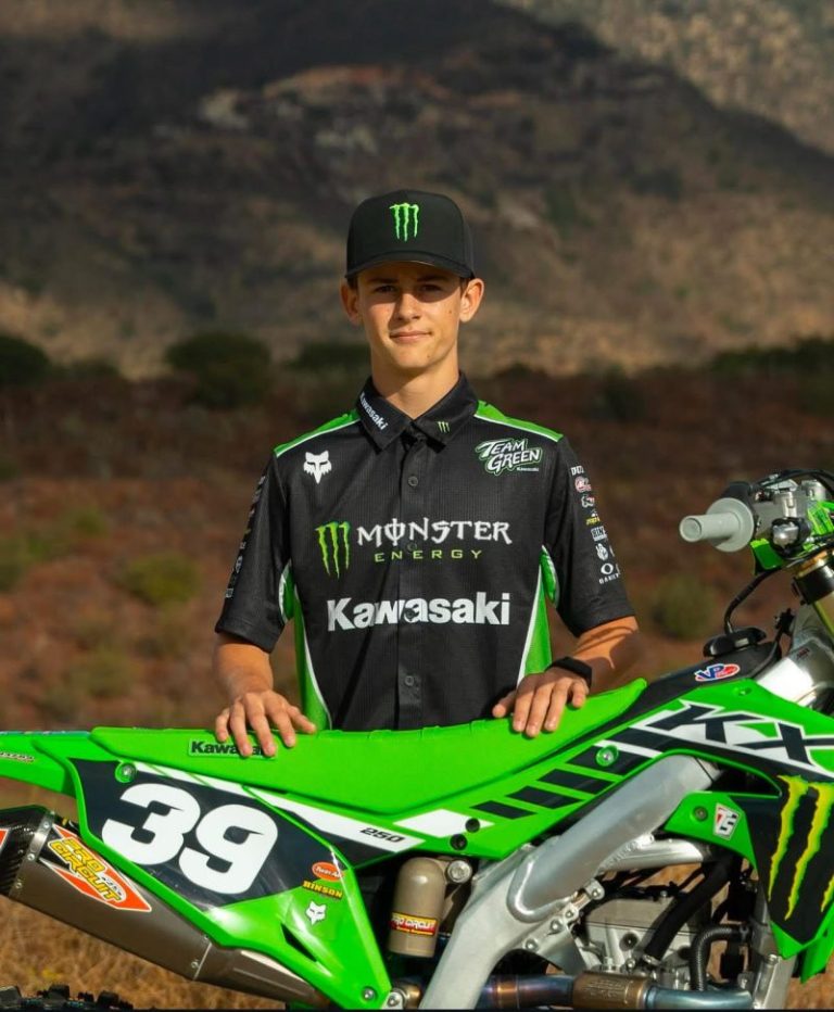 Mother of rising motocross star discloses cause of death