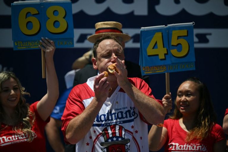 Joey Chestnut vs. Usain Bolt: ‘Of course I’d do it.’