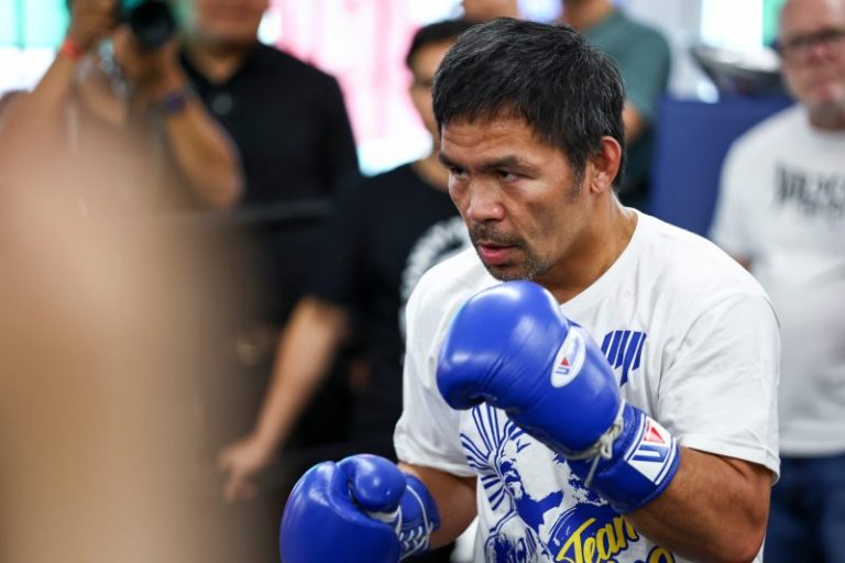 Why Manny Pacquiao visits Raiders facility as big fight looms