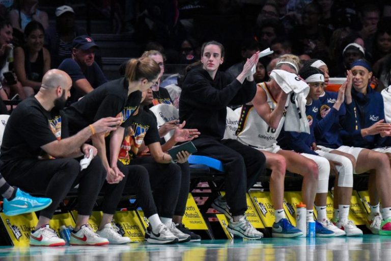 Caitlin Clark not at WNBA All-Star events, but will coach Saturday