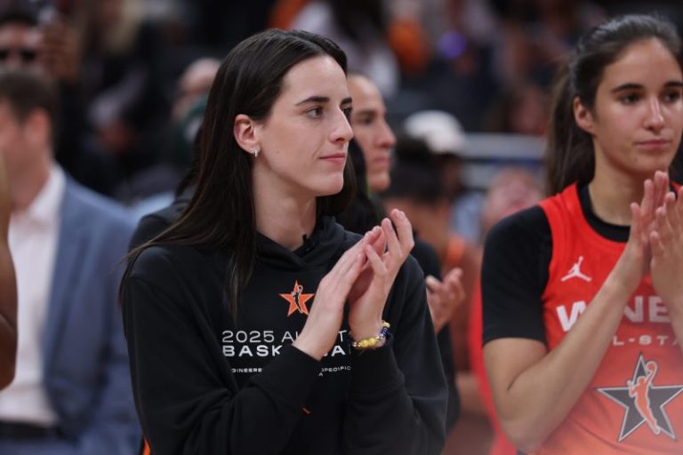 Is Caitlin Clark playing against New York Liberty?