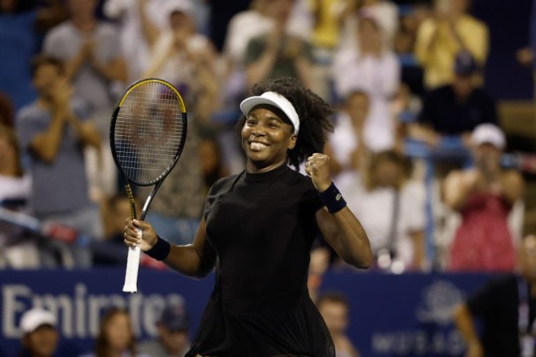 A magical night for tennis: Venus Williams wins again at 45