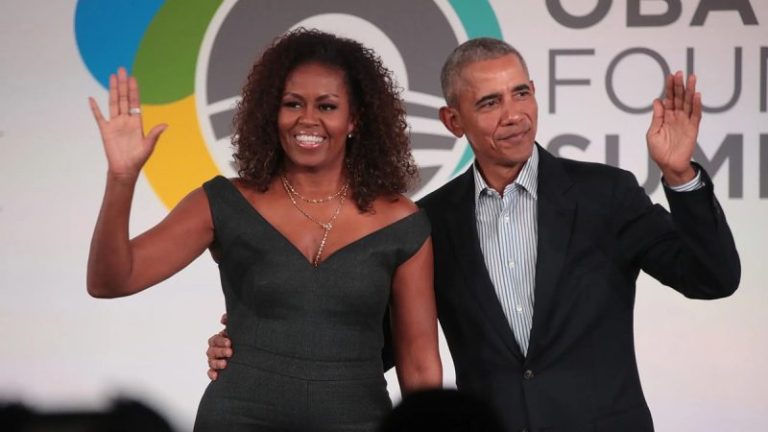Michelle Obama celebrates Barack as ‘coolest guy’ on his birthday after the pair joked about divorce rumors