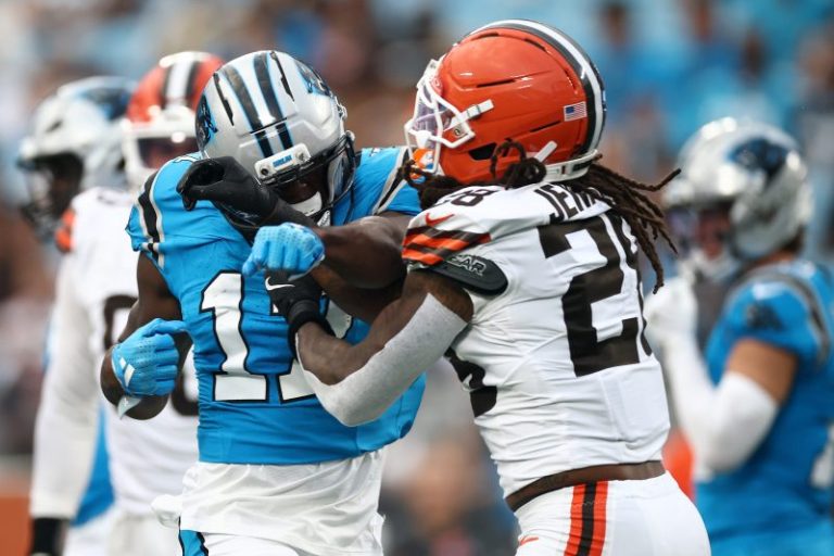 Panthers’ Xavier Legette, Browns’ Rayshawn Jenkins ejected after brawl