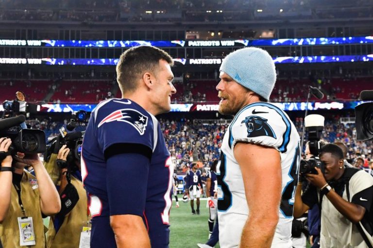 Greg Olsen finds friendship with broadcast rival Tom Brady