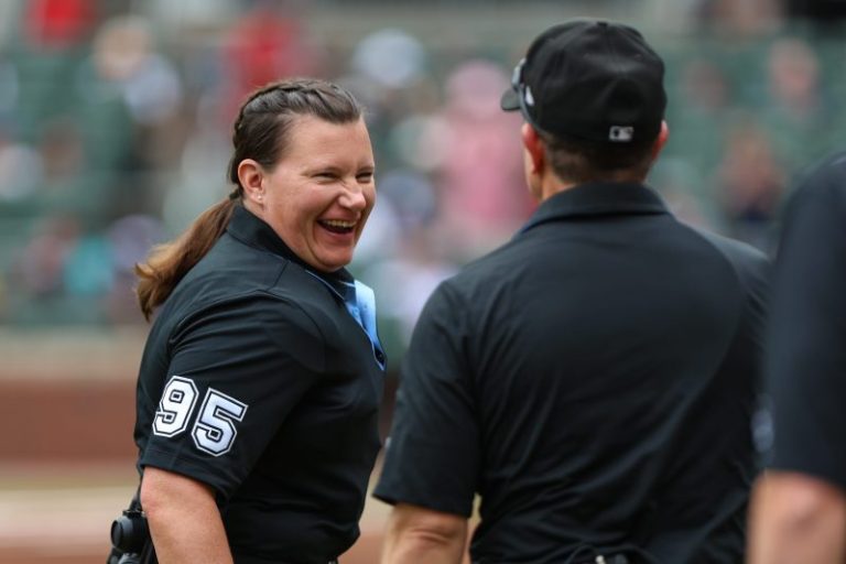What’s next for Jen Pawol after historic debut as an MLB umpire?