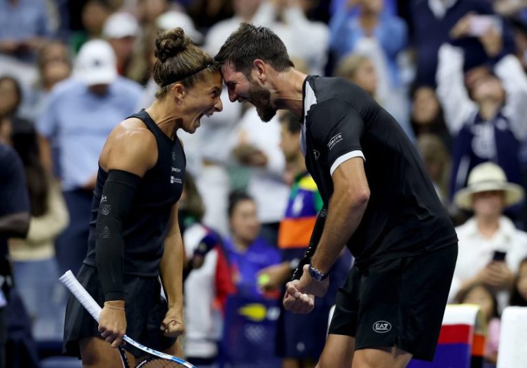 US Open mixed doubles highlights: Errani/Vavassori win again