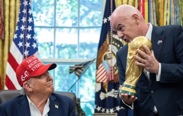 Opinion: FIFA president debases World Cup with Trump pandering