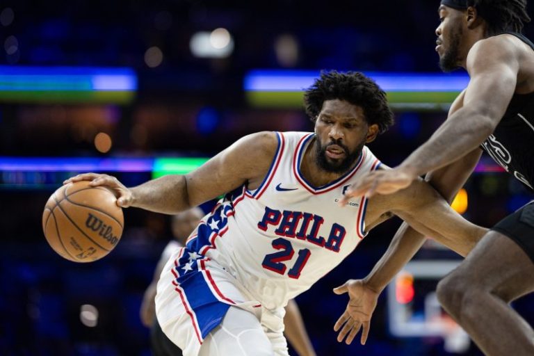 Sixers star Joel Embiid offers update on left knee, health