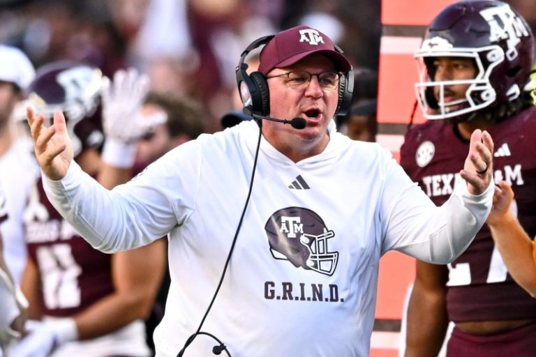 Texas A&M fined, Mike Elko given public reprimand for feigning injury