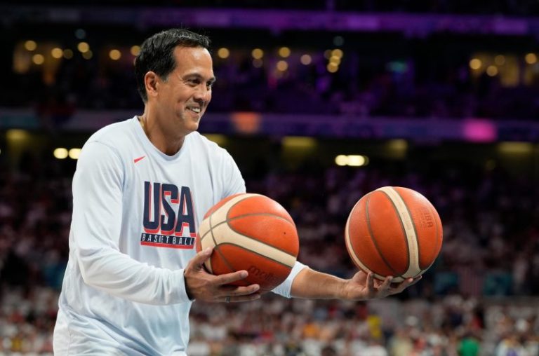 Erik Spoelstra, USA Basketball acknowledge changing of the guard