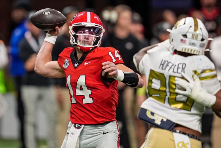 Georgia vs Georgia Tech live score: Bulldogs defense keys victory