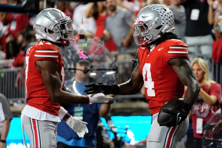 Ohio State star WRs Smith, Tate expected to play vs. Michigan