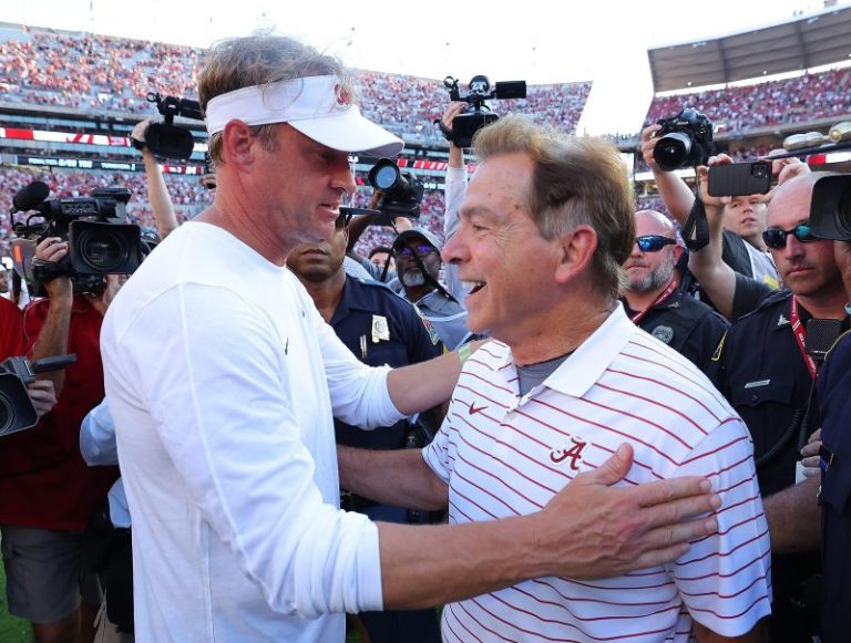 Nick Saban cooks up absurd scapegoat for Lane Kiffin’s move
