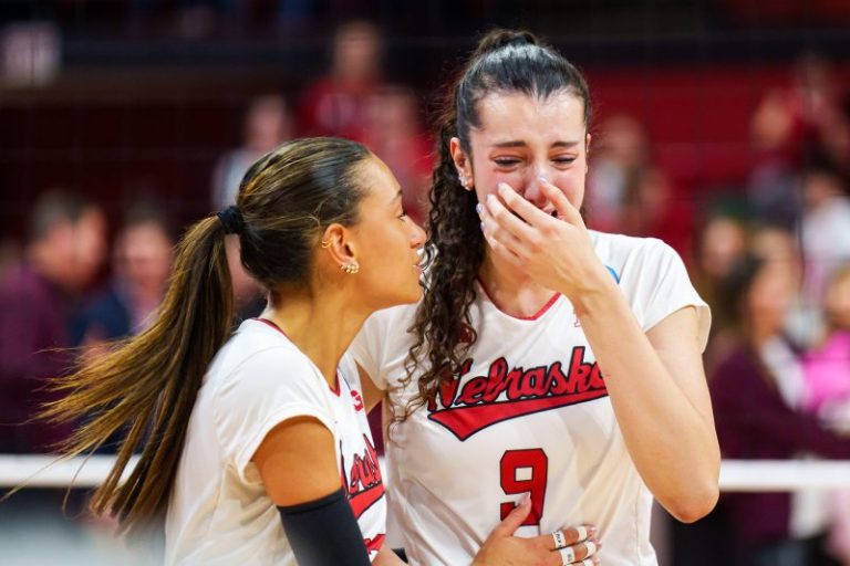 Texas A&M volleyball shows no fear, shocks world by upsetting Nebraska