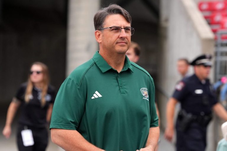 Ohio fires football coach Brian Smith for cause after one year